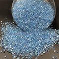 3mm(0.12 in) AB Diamond Pointyback Transparent Resin Rhinestone (No Luminous) - 19 Colors