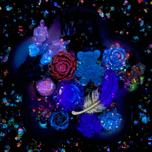Mardi Gras Magic Rose Bouquet Mix - glow