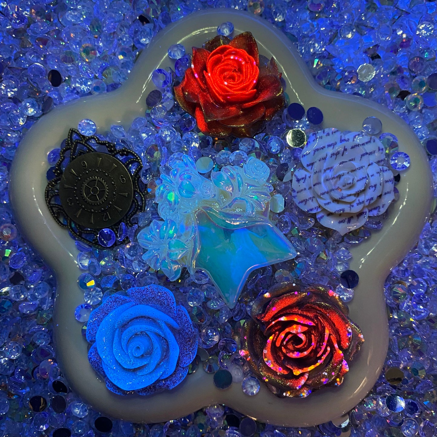 Vintage Rosewood - Rose Mix - glow(Miki)-FC1