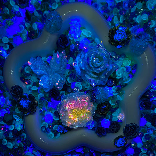 Enchanted Garden - Nail Charm+ Rose Mix-glow(Miki)- FC1