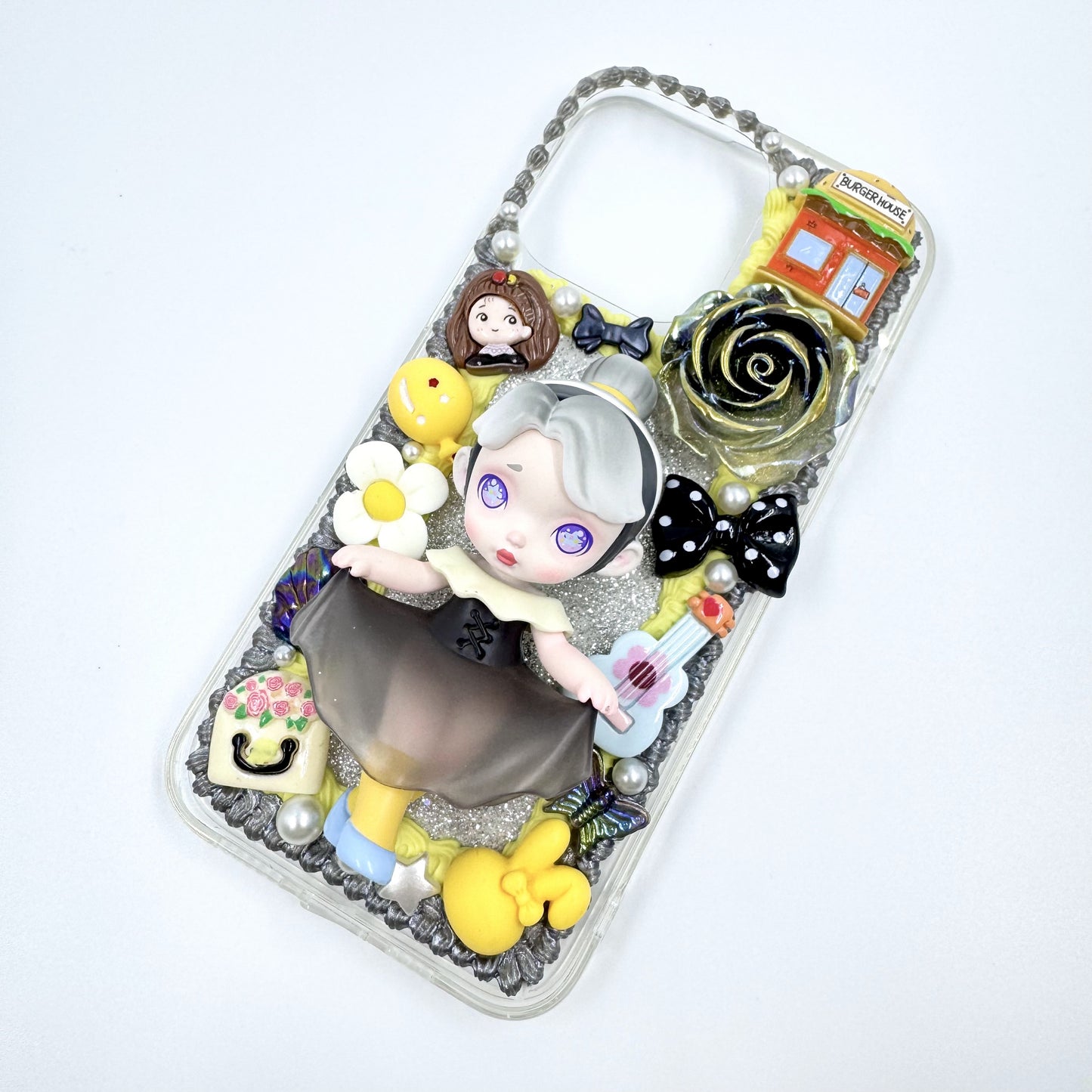 Kosbling  Handmade laura cream iphone 15 promax phonecase