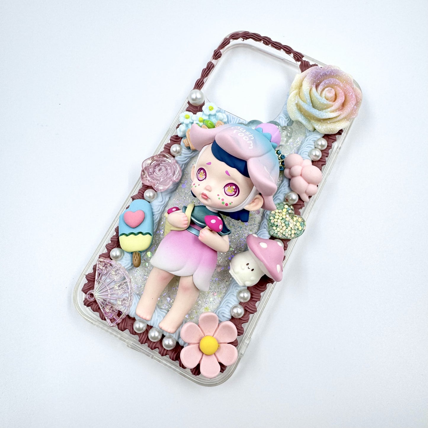 Kosbling  Handmade laura cream iphone 15 promax phonecase