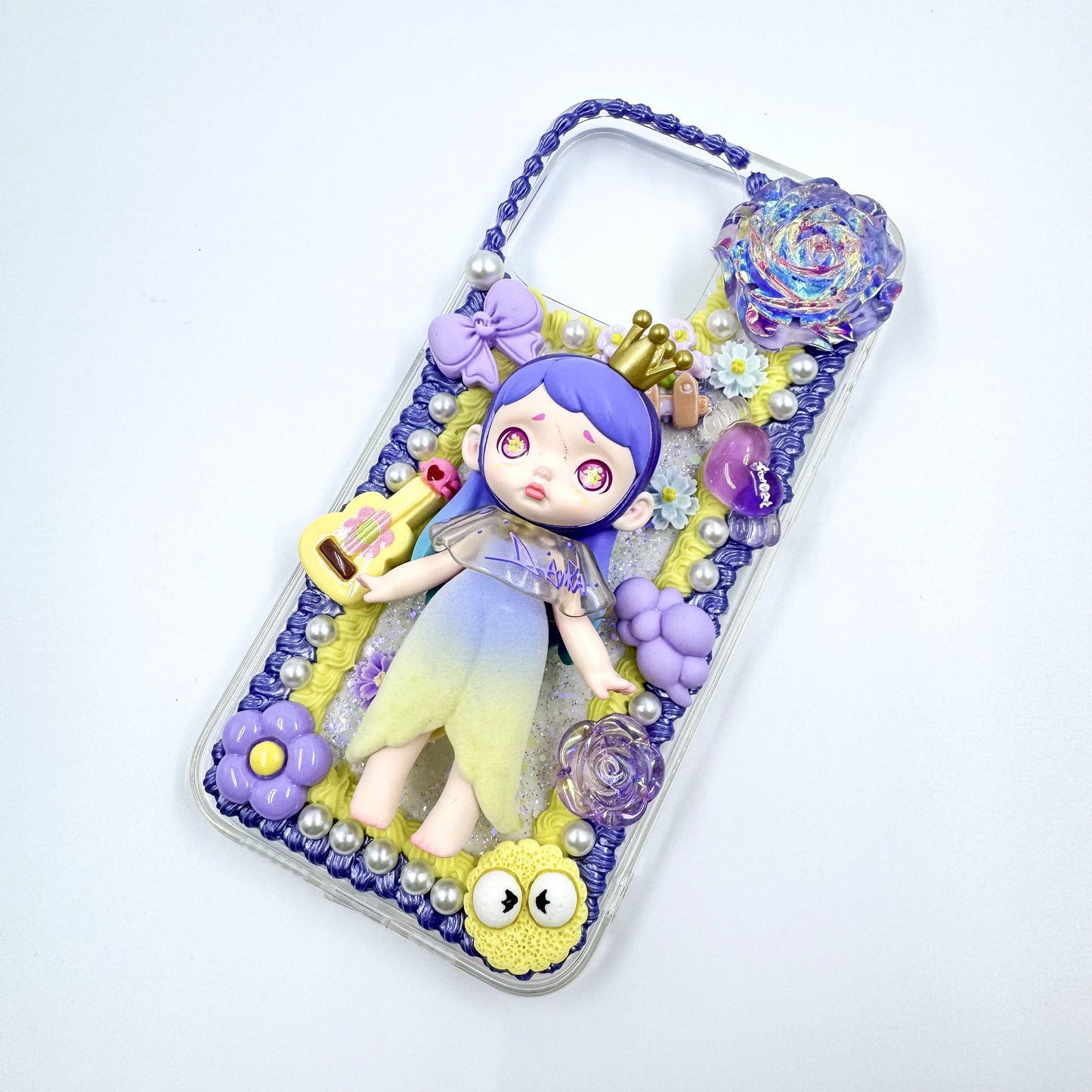 Kosbling  Handmade laura cream iphone 15 promax phonecase