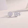 0.1Carat Multi-Moissanite Earrings (#MS9932) - AE