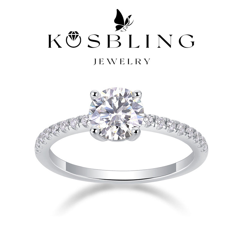 5Carat Moissanite Ring (#MS9938) - BL1