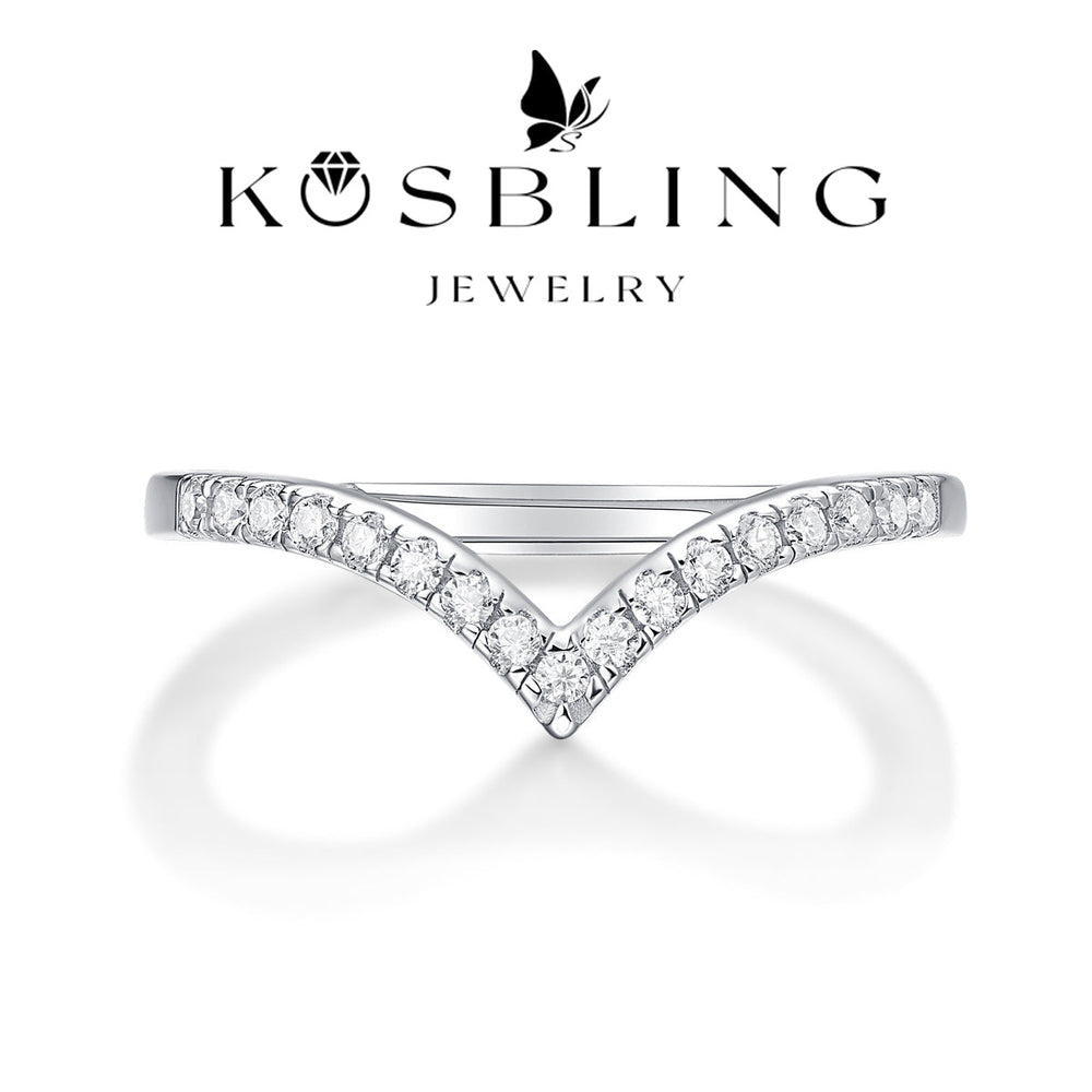 0.1Carat Multi-Moissanite Ring (Adjustable Size) (#MS9942) - BL1