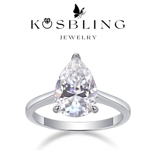 3Carat Moissanite Ring (#MS9915) - BL1