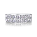 0.1Carat Multi-Moissanite Ring (#MS9912) - BL1