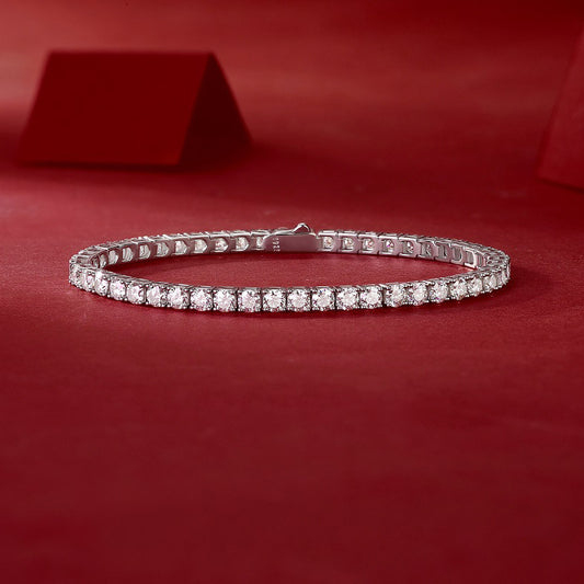 0.3Carat Multi-Moissanite Bracelet (#MS992) - BL1