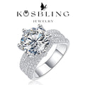 5Carat Moissanite Ring (#MS9934) - BL1