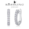 0.1Carat Multi-Moissanite Earrings (#MS9921) - AE