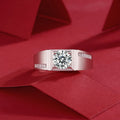 1Carat Multi-Moissanite Ring (Adjustable Size) (#MS9936) - BL1