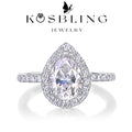 2Carat Moissanite ring (#MS9923) - BL1