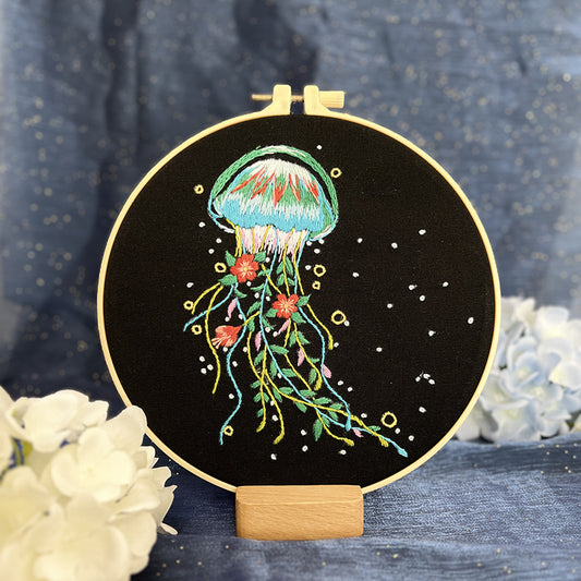 Mystic - Moonlit Jellyfish Embroidery Kit