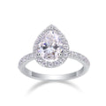 2Carat Moissanite ring (#MS9923) - BL1