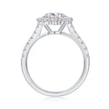 1Carat Moissanite Ring (#MS9917) - BL1