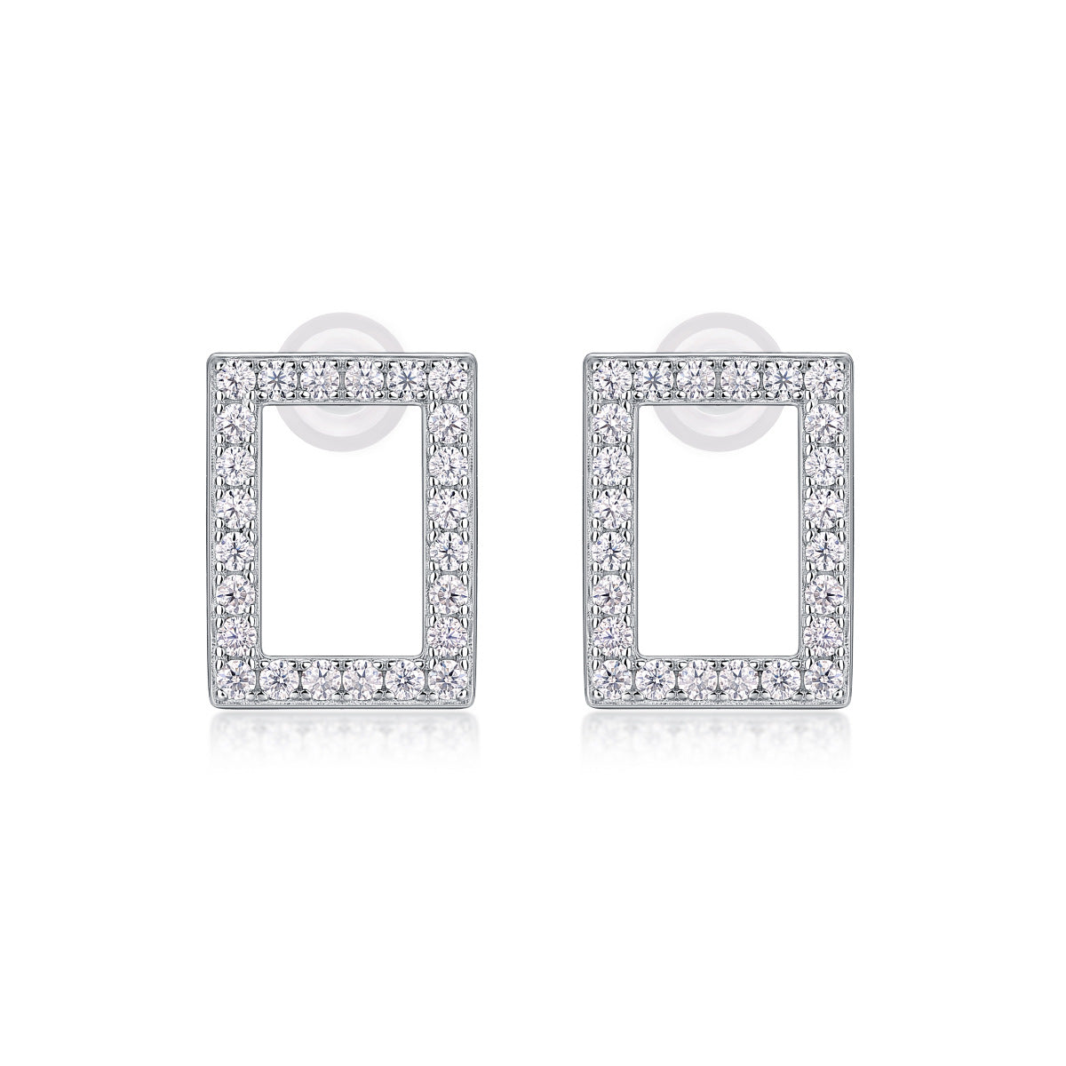 0.1Carat Multi-Moissanite Earrings (#MS999) - AE