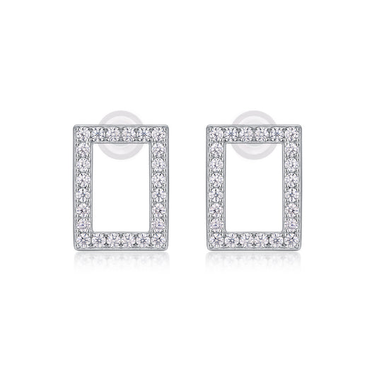 0.1Carat Multi-Moissanite Earrings (#MS999) - AE