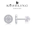 0.1Carat Multi-Moissanite Earrings (#MS9932) - AE