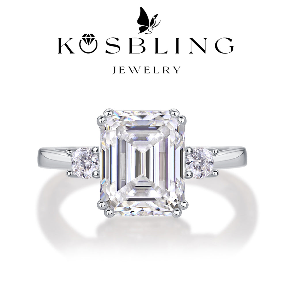 2Carat Moissanite Ring (#MS9911) - BL1