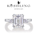 2Carat Moissanite Ring (#MS9911) - BL1