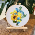 Radiant Blooms - embroidery kit