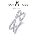 0.1Carat Multi-Moissanite Ring (#MS998) - BL1