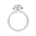 2Carat Moissanite ring (#MS9923) - BL1