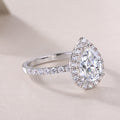 2Carat Moissanite ring (#MS9923) - BL1