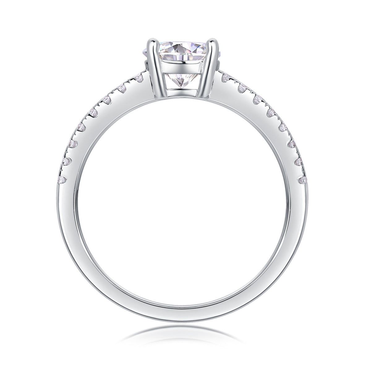 5Carat Moissanite Ring (#MS9938) - BL1