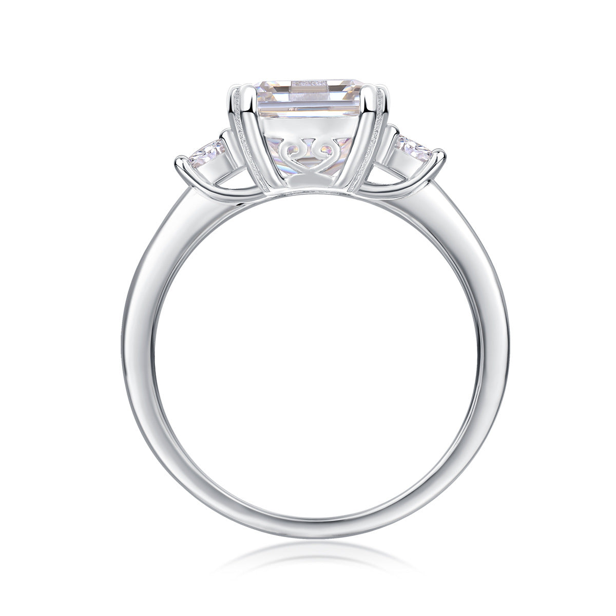 2Carat Moissanite Ring (#MS9911) - BL1