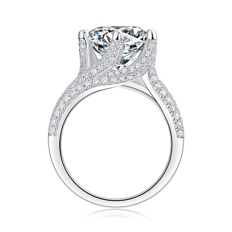 5Carat Moissanite Ring (#MS9934) - BL1