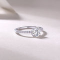 5Carat Moissanite Ring (#MS9938) - BL1