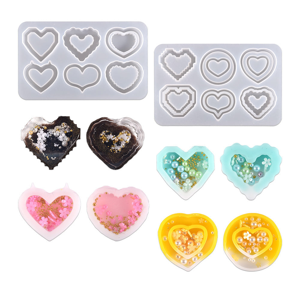 DIY Loving - Heart Resin mould