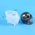 DIY Halloween skull silicone resin mold