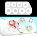 DIY Resin Ring Molds Silicone, Silicone for Epoxy Resin, Making Rings, Earrings, Pendants, Crafts Christmas Gifts