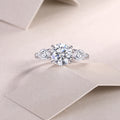 2Carat Moissanite Ring (#MS9929) - BL1