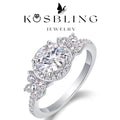 1Carat Moissanite Ring (#MS9913) - BL1