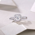 1Carat Moissanite Ring (#MS9937) - BL1