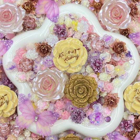 【Buy One Get Equal Volume for Free】- DK03B - Nail Charm+ Rose Mix-glow(Miki)- FC1 1