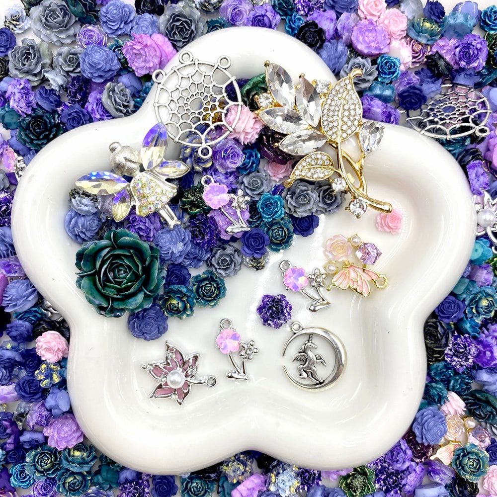 【15%OFF】- DK04C - Nail Charm+Metal Mix-glow(Miki) - Nail-NC 1