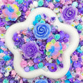 【Buy One Get Equal Volume for Free】- DK03B - Nail Charm+ Rose Mix-glow(Miki)- FC1 1