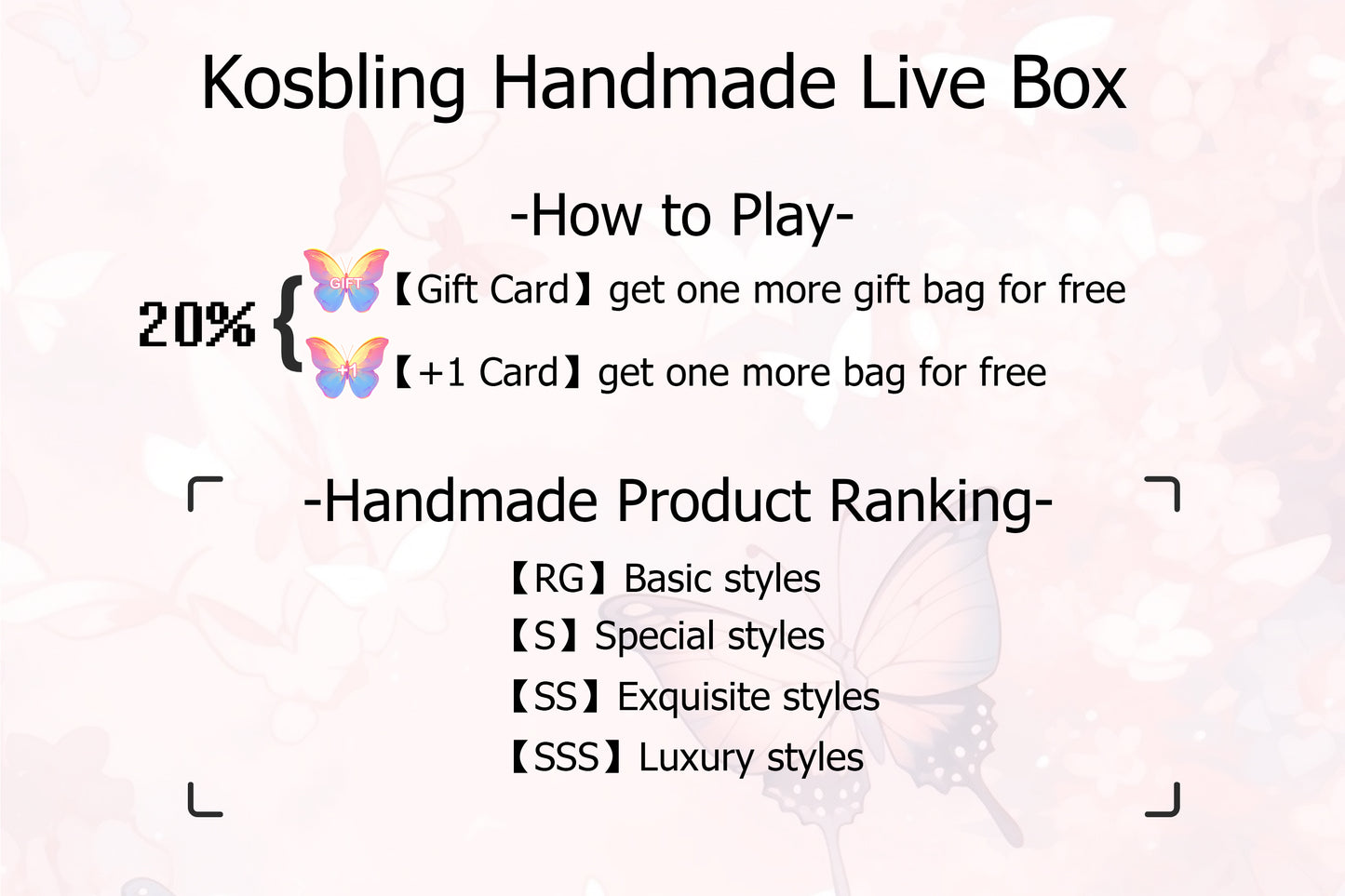 Kosbling Handmade Live Box