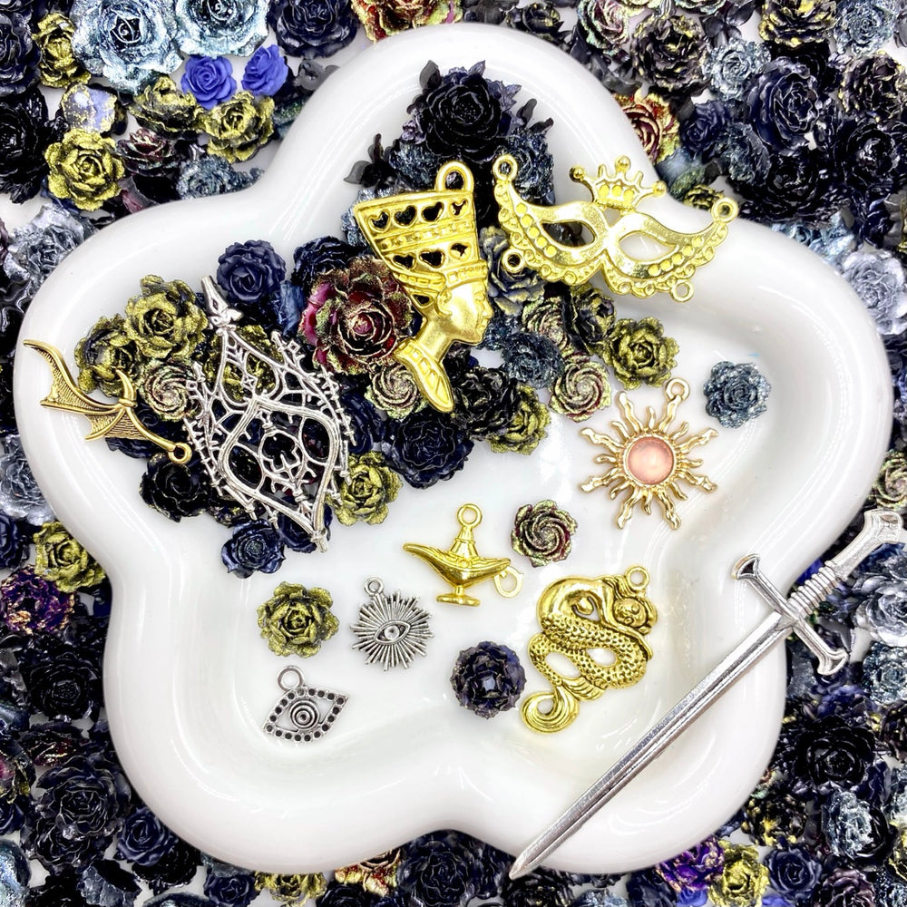 【15%OFF】- DK04C - Nail Charm+Metal Mix-glow(Miki) - Nail-NC 1
