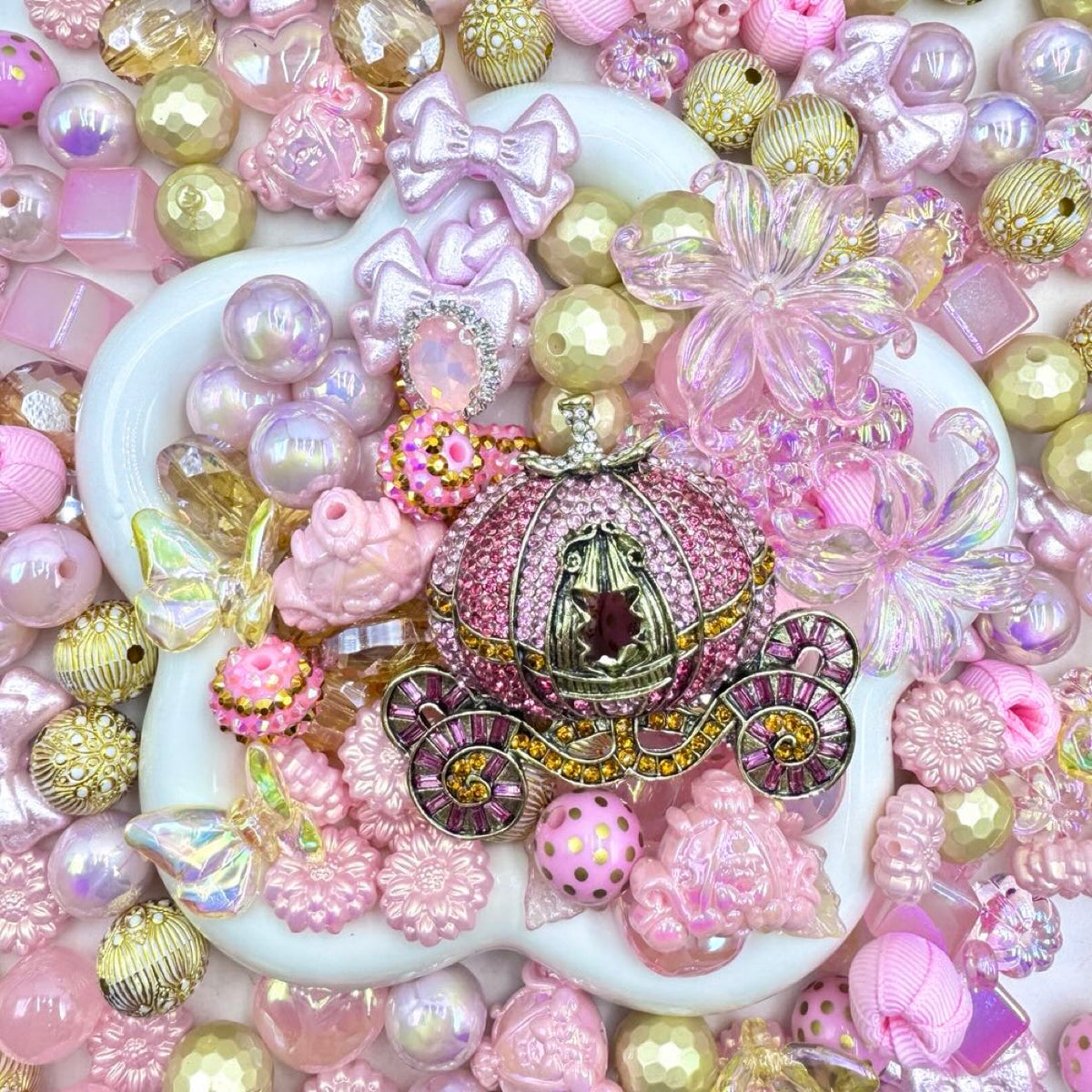 【Buy One Get One Equal Volume For Free】- DK02A - Beads Mix For Keychains(Miki)-BD 1