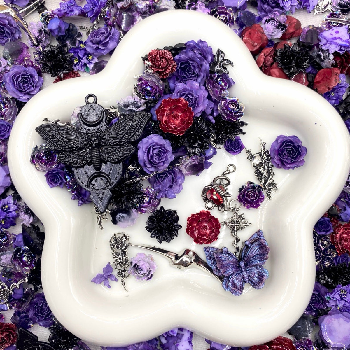 【15%OFF】- DK04C - Nail Charm+Metal Mix-glow(Miki) - Nail-NC 1
