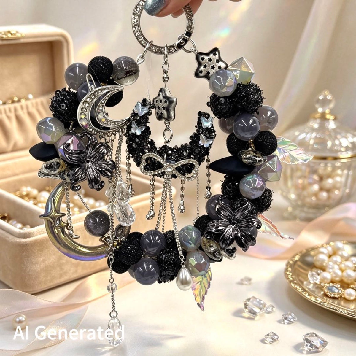 【Buy One Get One Equal Volume For Free】- DK02B - Beads Mix for hanging ornament-BD 4