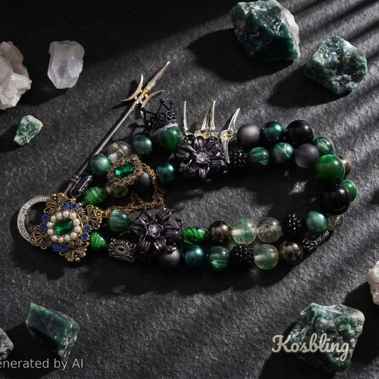 【Buy One Get One Equal Volume For Free】- DK02A - Beads Mix For Keychains(Miki)-BD 4
