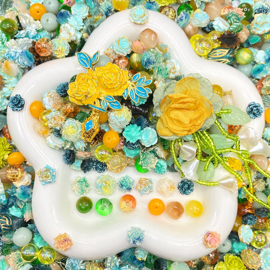 Sunshine Bouquet - Nail & Beads Mix-glow(miki)- NailC