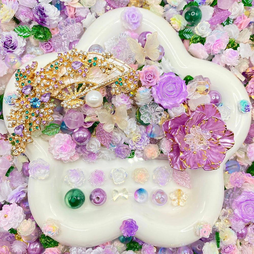 In Full Bloom -  Nail & Beads Mix-glow(miki)- NailC